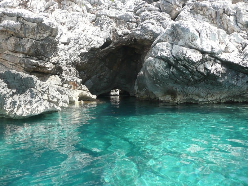 Caverna blu, isola di Cherso